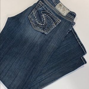 Silver jean company capris
